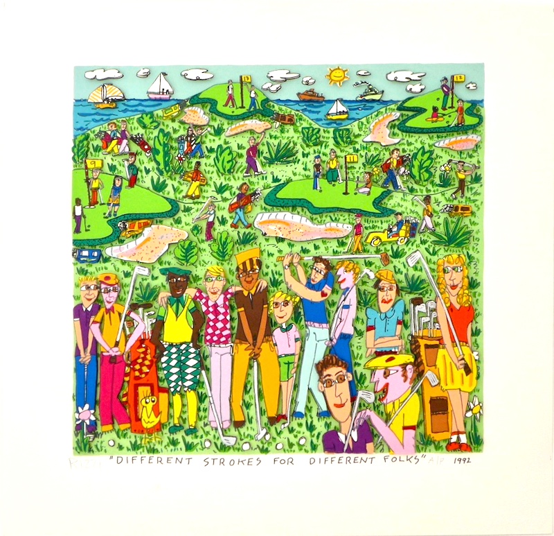 James Rizzi Hound dog 169/350 1990年作 Sold at Auction: James Rizzi, Rizzi, James, 1950-1911 New